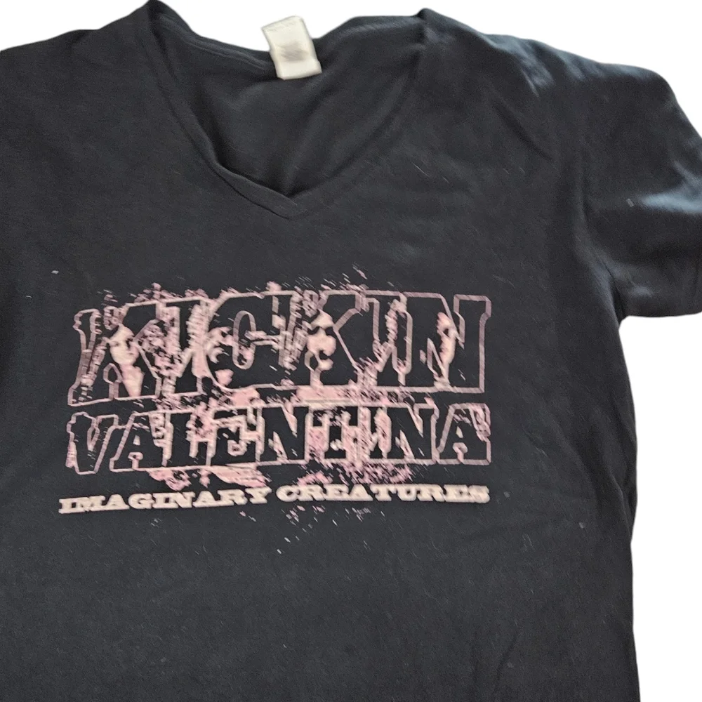 Kickin Valentina Imaginary creatures Album Cover T-Shirt Black Size XL - Picture 2 of 4